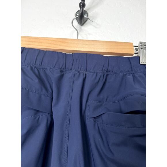 Lululemon Mens ABC Jogger Zipper Pockets Drawstring Leg/Waist Cuffs Navy - Picture 4 of 9
